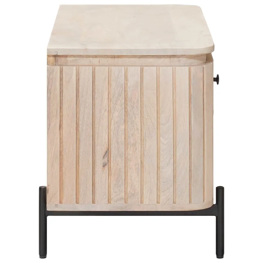 Banc à chaussures avec tiroir avec étagère 85 x 37 x 48 cm - 6