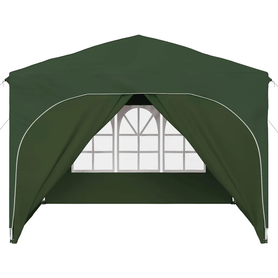 Tente de fête pop-up 290 x 290 x 245 cm Vert - 7