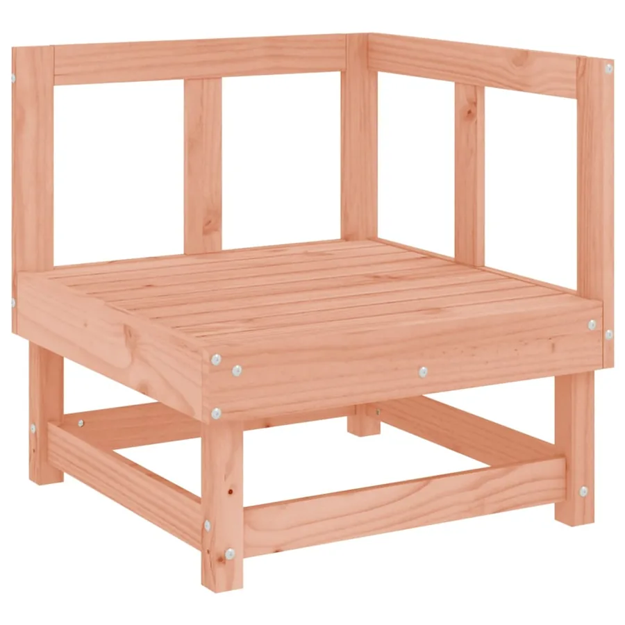 Canapés d'angle de jardin 2 pcs bois massif douglas - 3