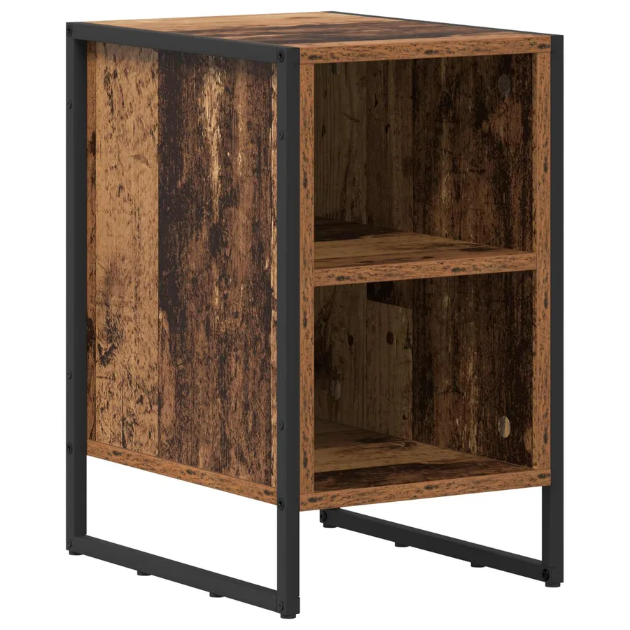Table de chevet 2 pcs Bois Ancien 39.5 x 30 x 50 cm - 5