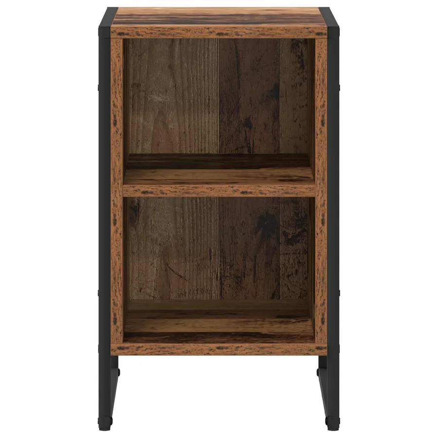 Table de chevet 2 pcs Bois Ancien 39.5 x 30 x 50 cm - 6