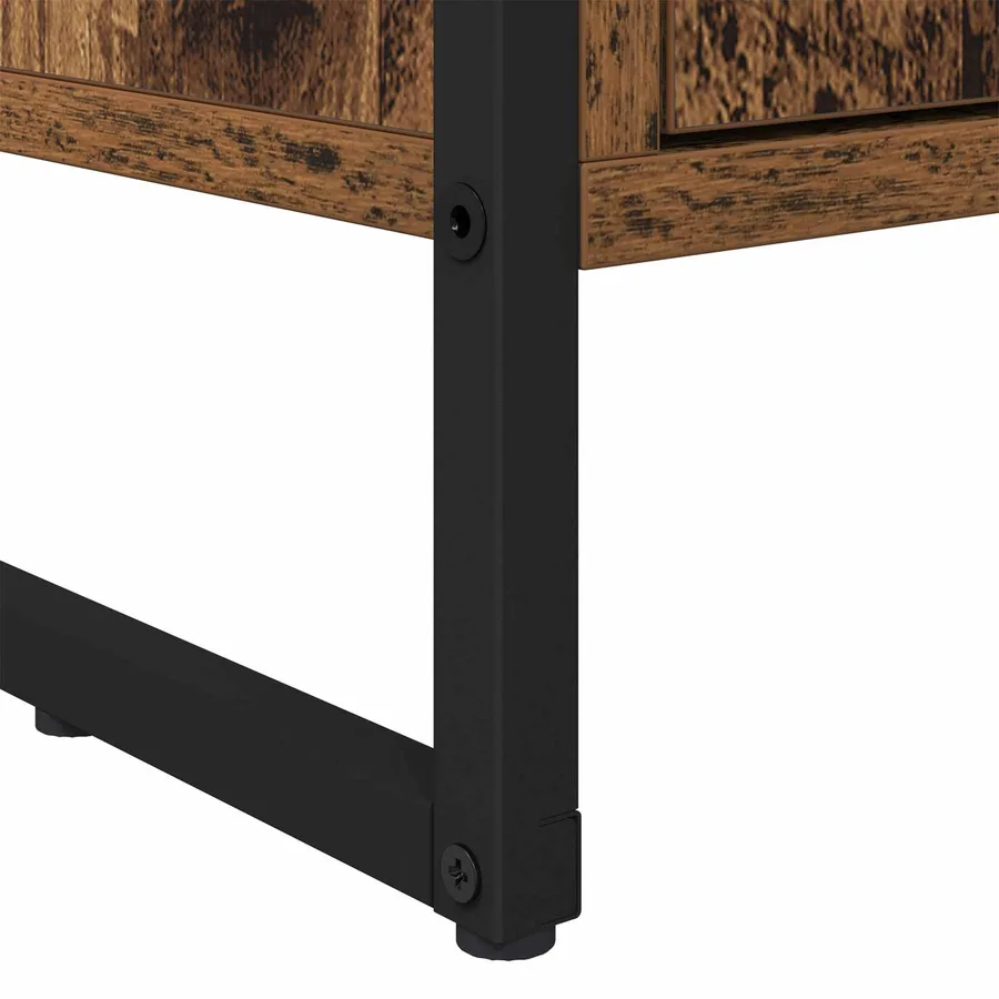 Armoires Hautes Bois Ancien 60 x 36 x 200 cm Bois d'ingénierie - 10