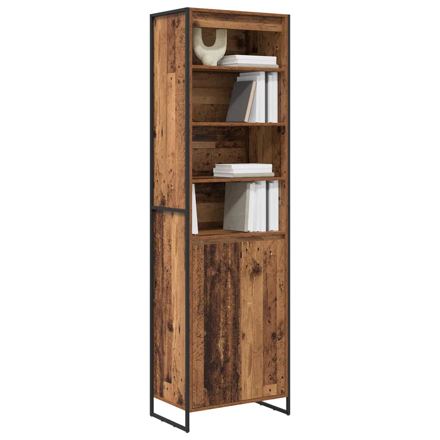 Armoires Hautes Bois Ancien 60 x 36 x 200 cm Bois d'ingénierie - 3