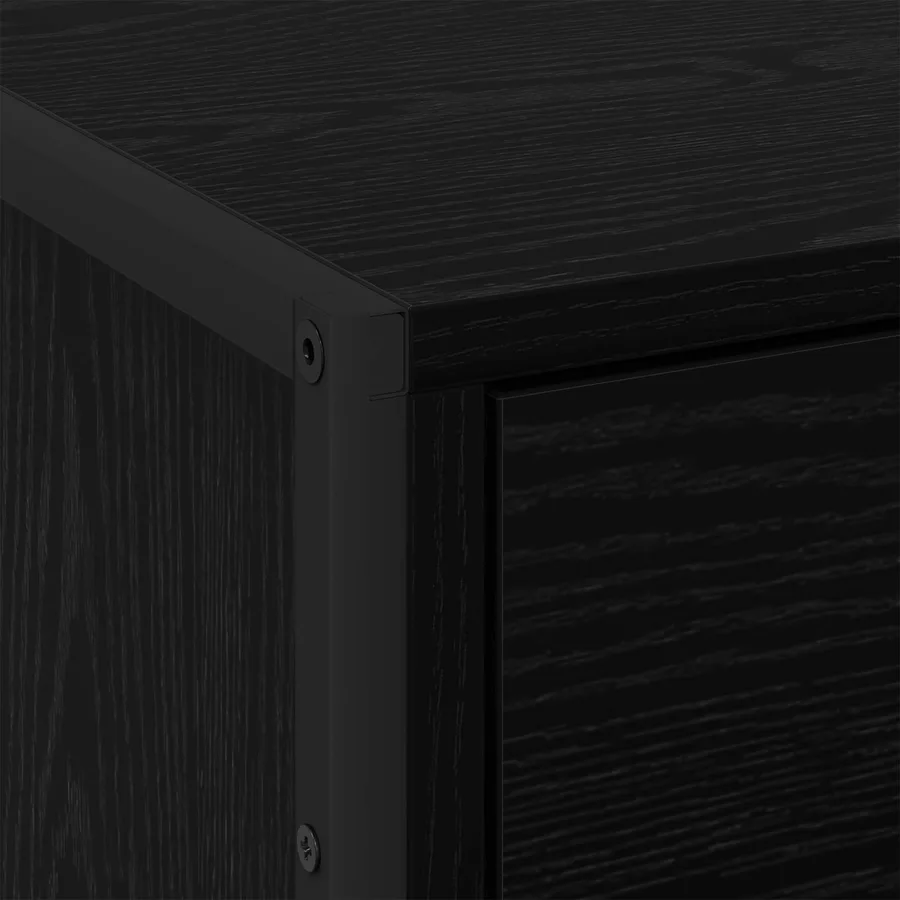 Table de chevet avec tiroir 2 pcs Chêne noir 50 x 39,5 x 50 cm - 9