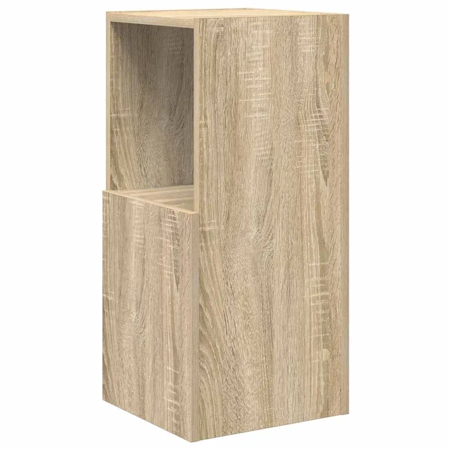 Meuble d'angle Chêne Sonoma 30,5x30x65cm Bois d'ingénierie - 7