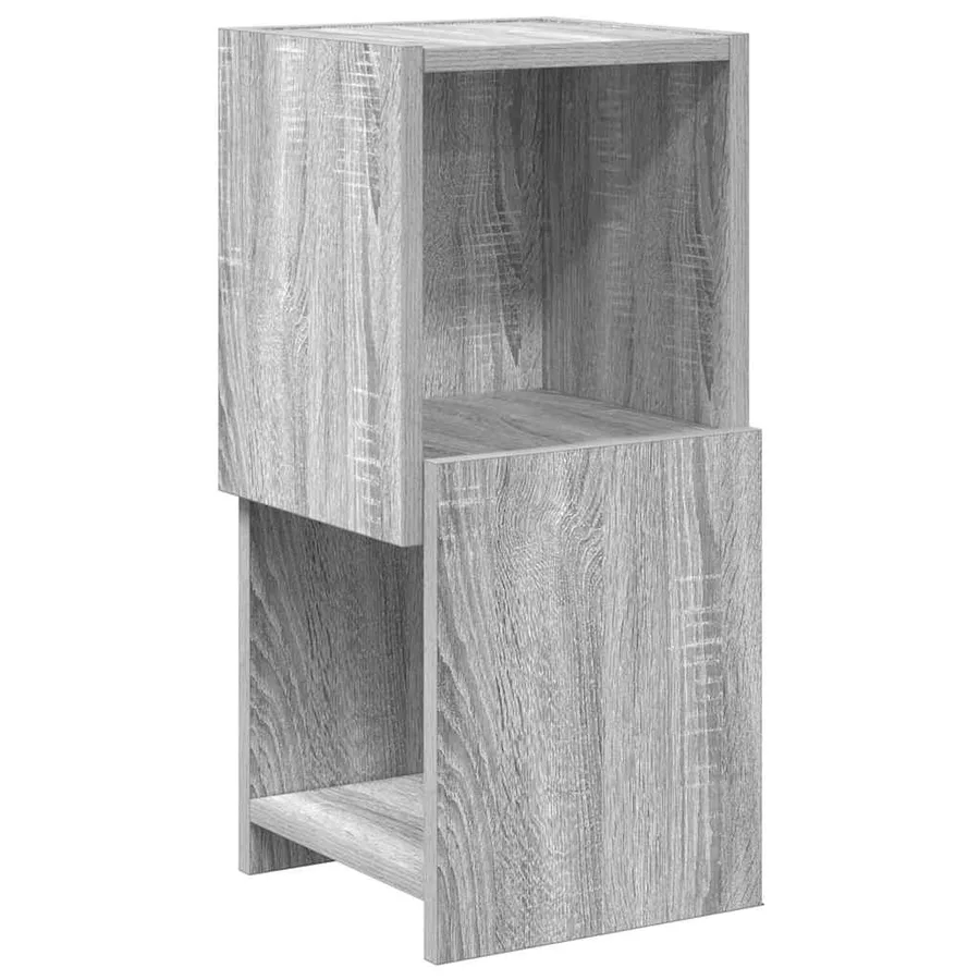 Meuble d'angle Gris Sonoma 25,5x25x55cm Bois d'ingénierie - 2
