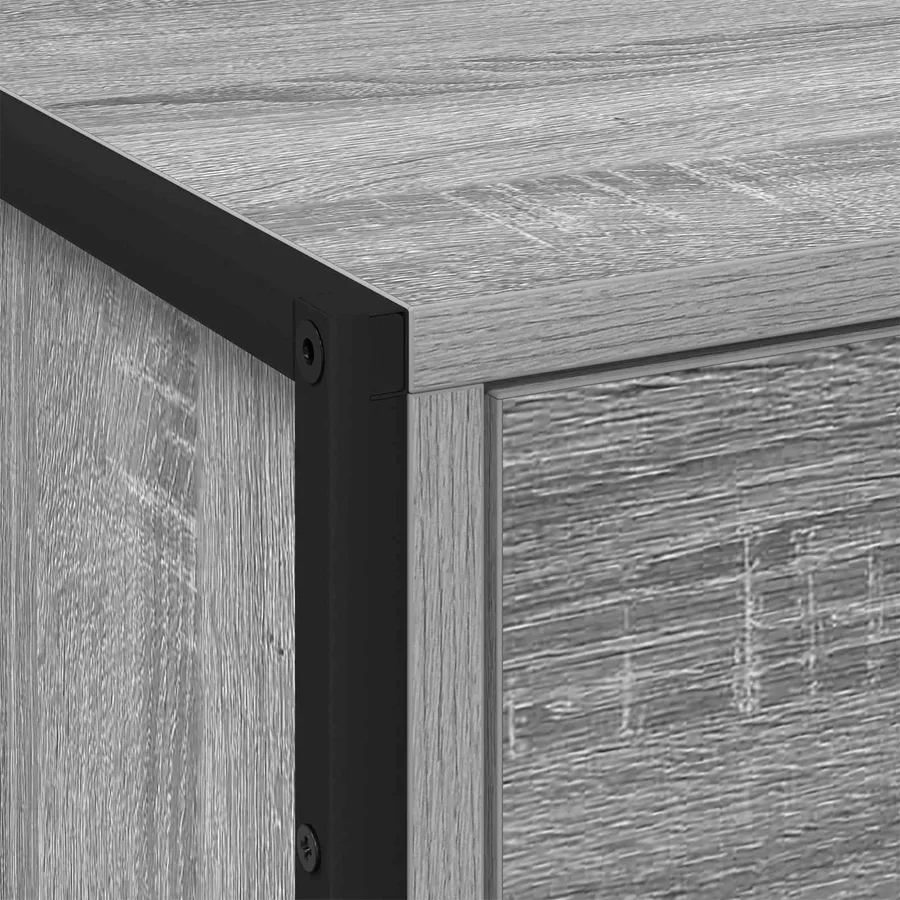 Table de chevet avec tiroir 2 pcs Gris Sonoma 50 x 39,5 x 50 cm - 9