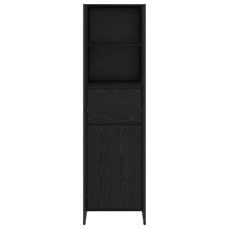 Bibliothèque Chêne noir 43 x 36 x 150.5 cm Bois d'ingénierie - 6