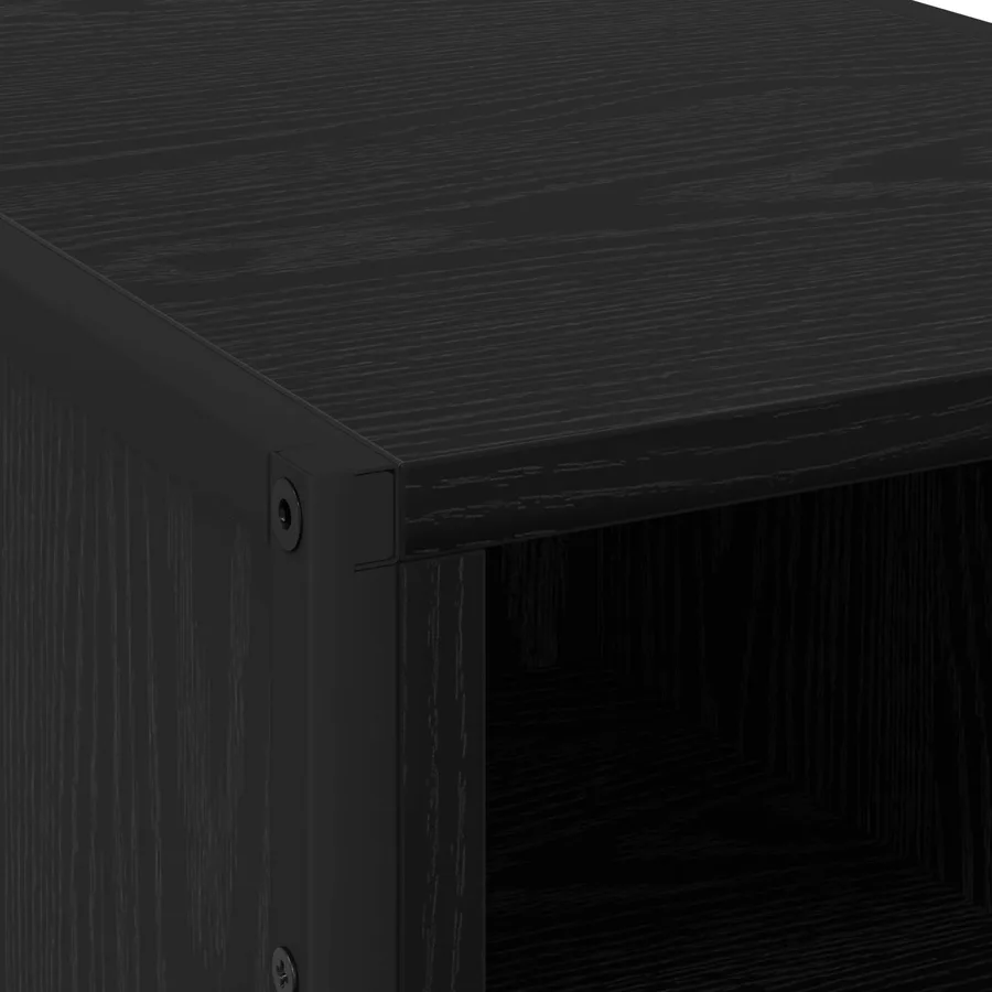 Bibliothèque Chêne noir 43 x 36 x 150.5 cm Bois d'ingénierie - 9