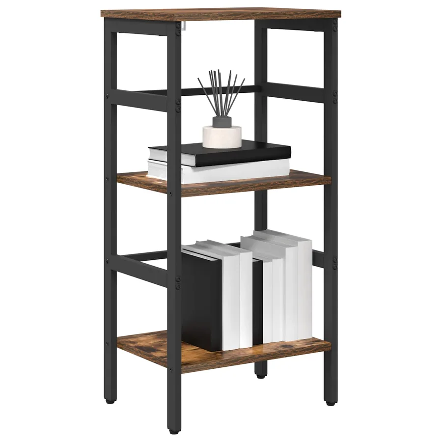 Étagère Chêne fumé 40 x 29,5 x 81 cm Bois d'ingénierie - 3