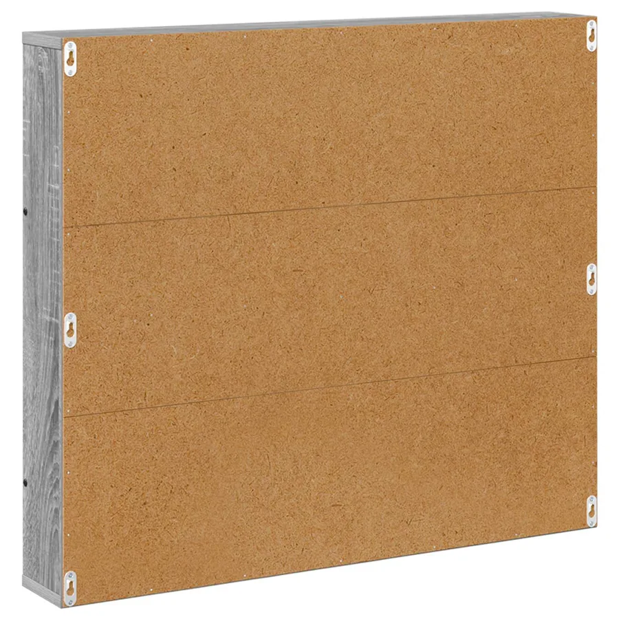 Étagère à magazines avec étagère Gris Sonoma 80 x 12 x 70 cm - 7