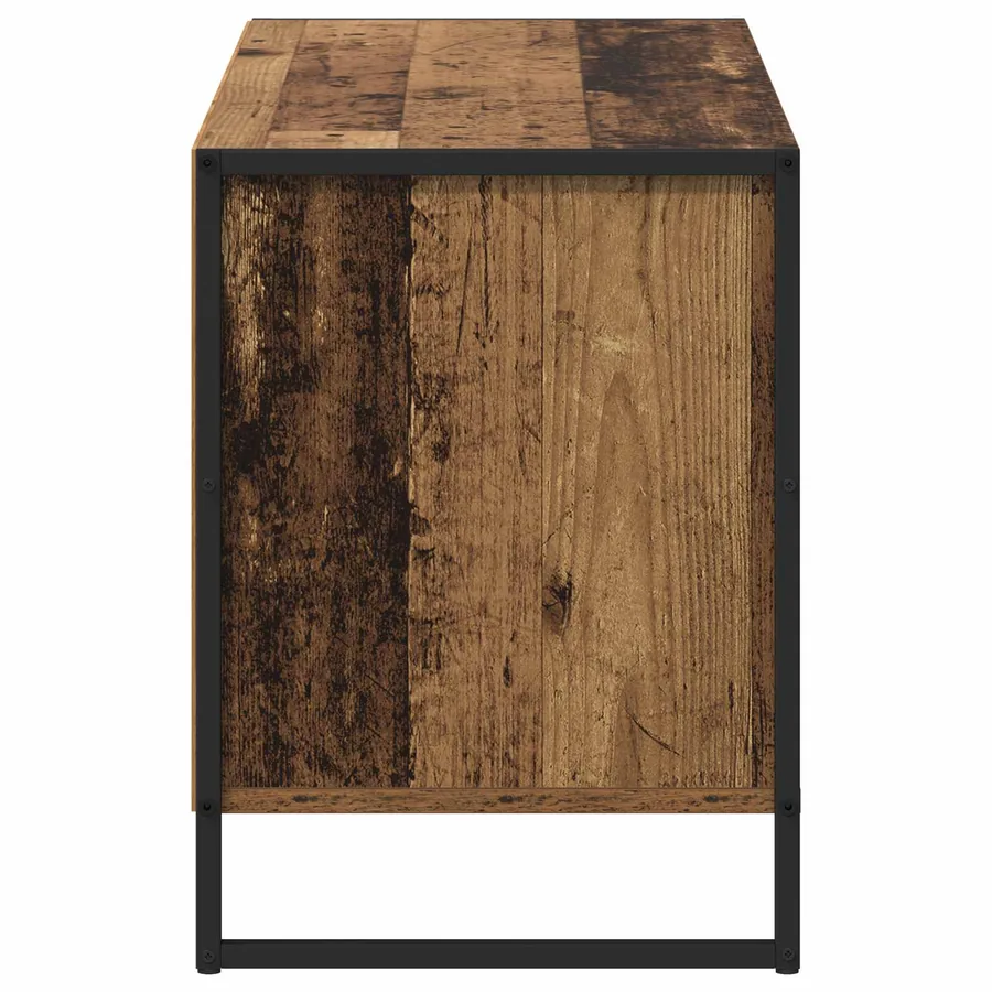 Meuble TV Bois Ancien 100 x 36 x 49,5 cm Bois d'ingénierie - 7