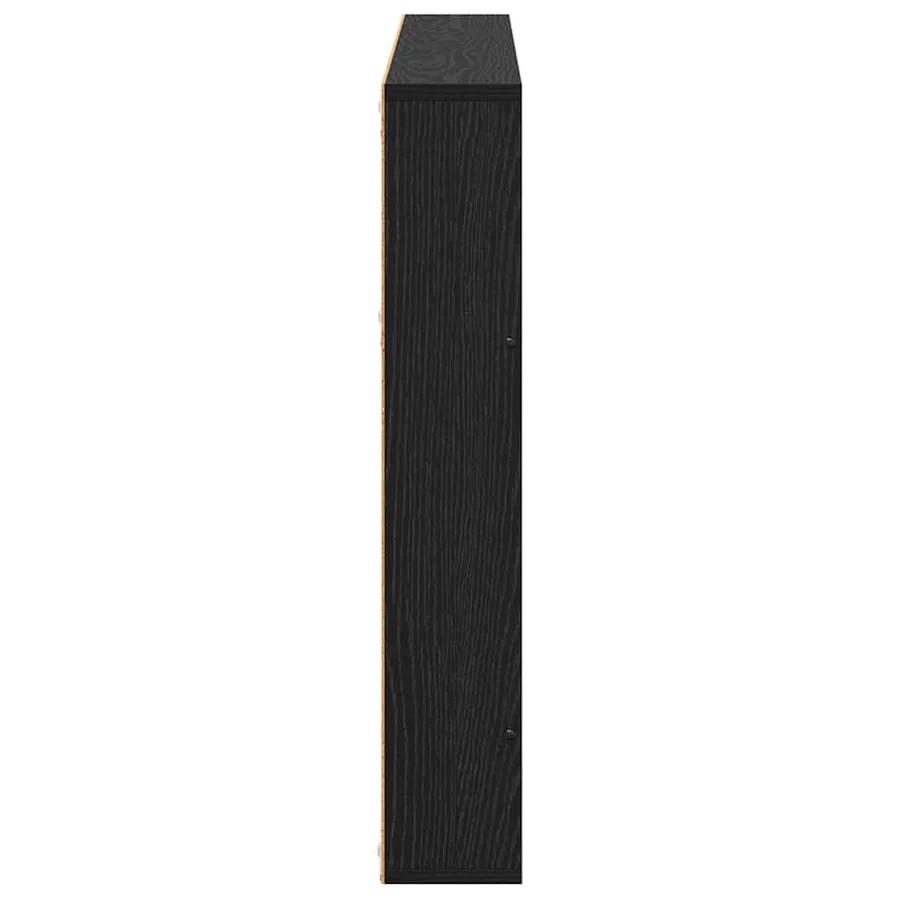 Étagère à magazines avec étagère Chêne noir 100 x 12 x 70 cm - 6