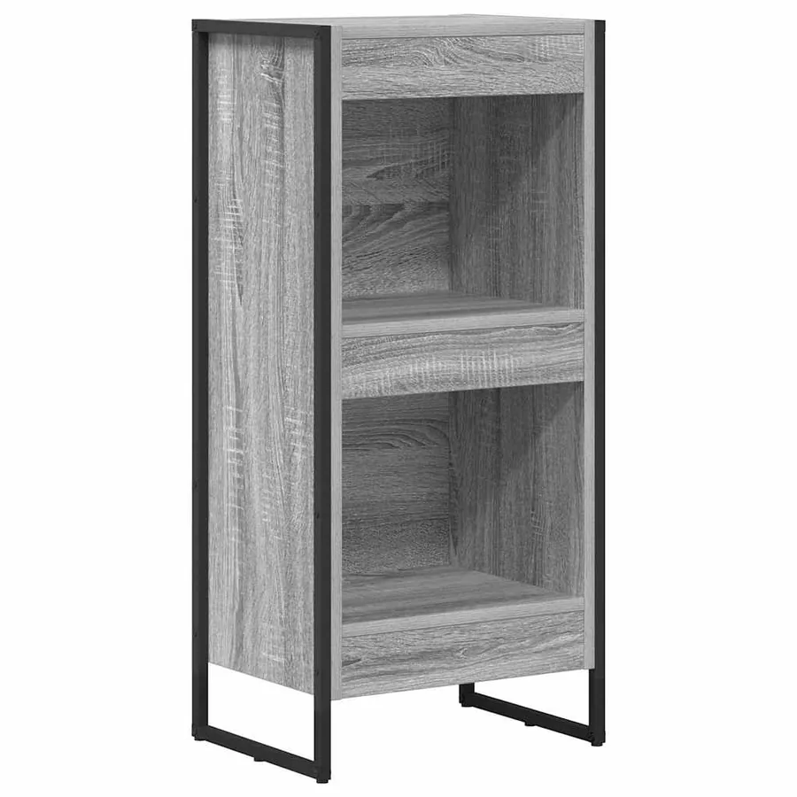 Bibliothèque Gris Sonoma 40 x 30 x 86,5 cm Bois d'ingénierie - 2