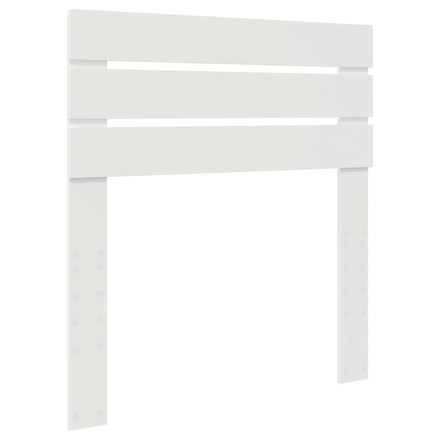 Tête de lit Blanc Bois d'ingénierie - 2