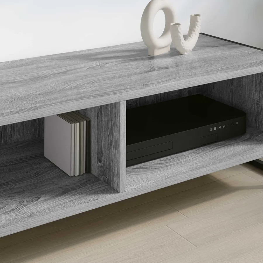 Meuble TV Gris Sonoma 100 x 36,5 x 30,5 cm Bois d'ingénierie - 4