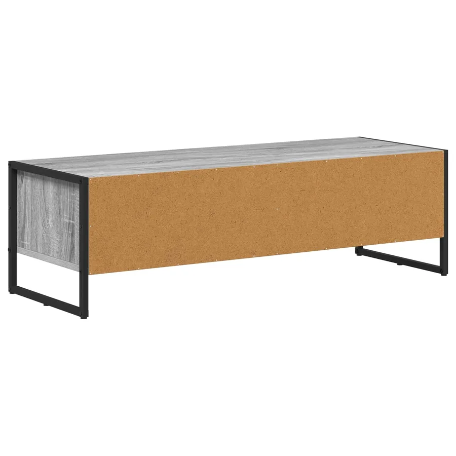 Meuble TV Gris Sonoma 100 x 36,5 x 30,5 cm Bois d'ingénierie - 7