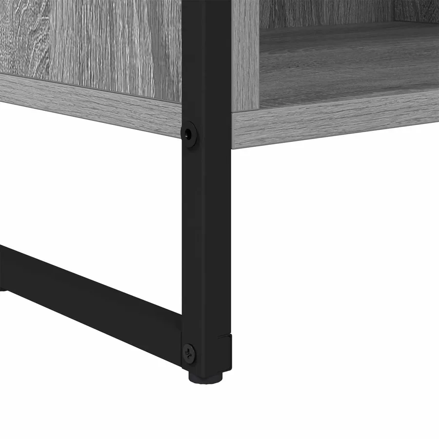Meuble TV Gris Sonoma 100 x 36,5 x 30,5 cm Bois d'ingénierie - 9