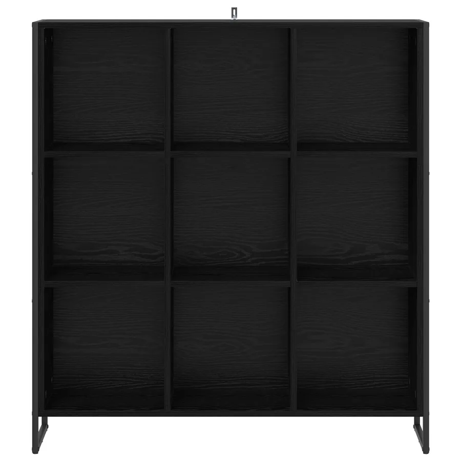 Bibliothèque Chêne noir 99,5 x 30 x 108,5 cm Bois d'ingénierie - 5