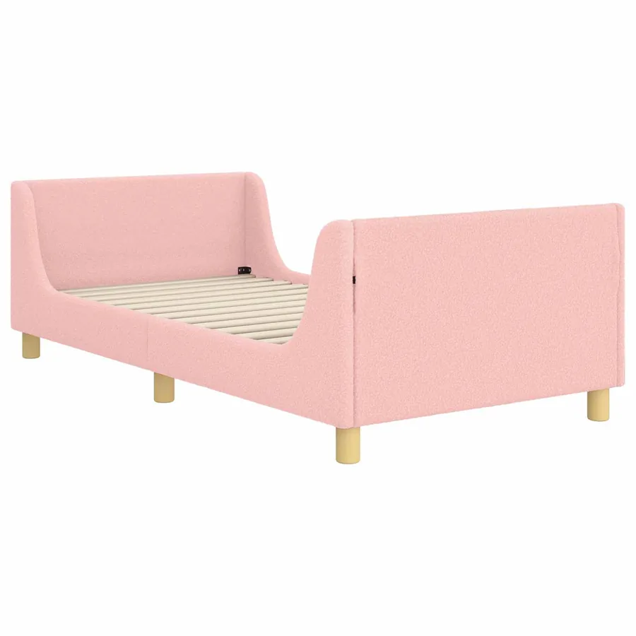 Cadre de lit pour enfants avec tête de lit Rose 90 x 200 cm - 2