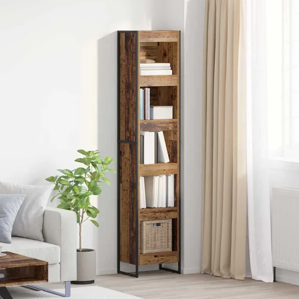 Bibliothèque Bois Ancien 40 x 30 x 189,5 cm Bois d'ingénierie