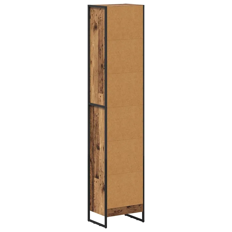 Bibliothèque Bois Ancien 40 x 30 x 189,5 cm Bois d'ingénierie - 7