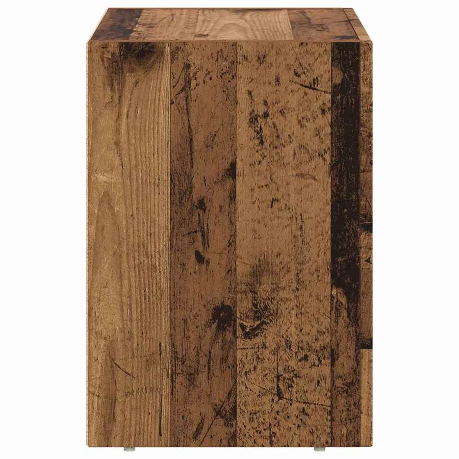 Table de chevet ELST Bois ancien 40 x 35 x 50 cm - 5