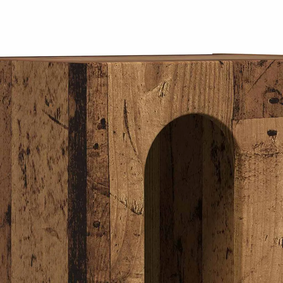 Table de chevet ELST Bois ancien 40 x 35 x 50 cm - 7