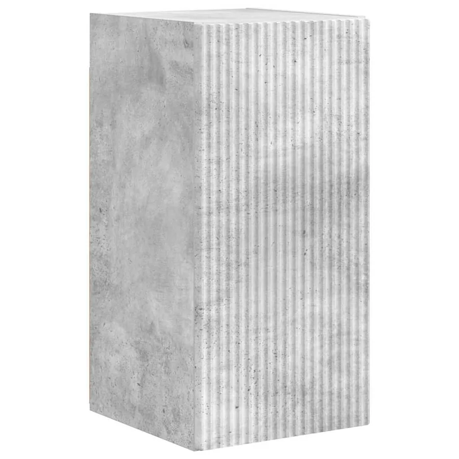 Meuble TV mural Béton 30 x 31 x 60 cm Bois d'ingénierie - 2