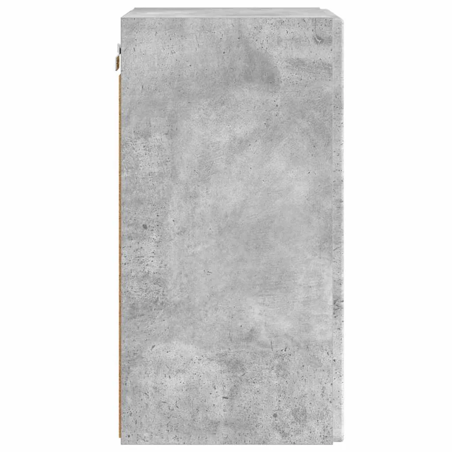 Meuble TV mural Béton 30 x 31 x 60 cm Bois d'ingénierie - 7