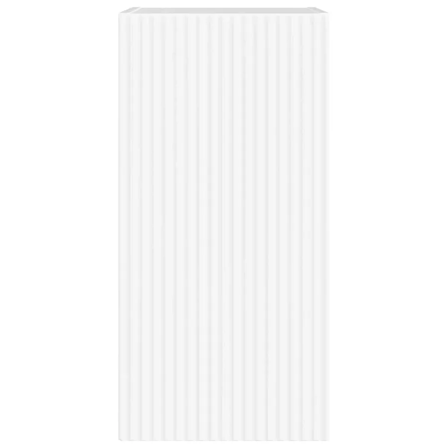 Meuble TV mural Montage mural Blanc Brillant 30 x 31 x 60 cm - 6