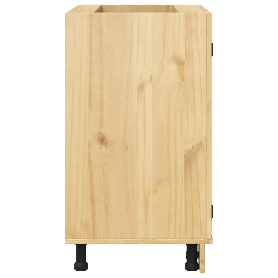 Armoire SKI Brun Miel 60 x 46 x 81,5 cm Pin massif - 7