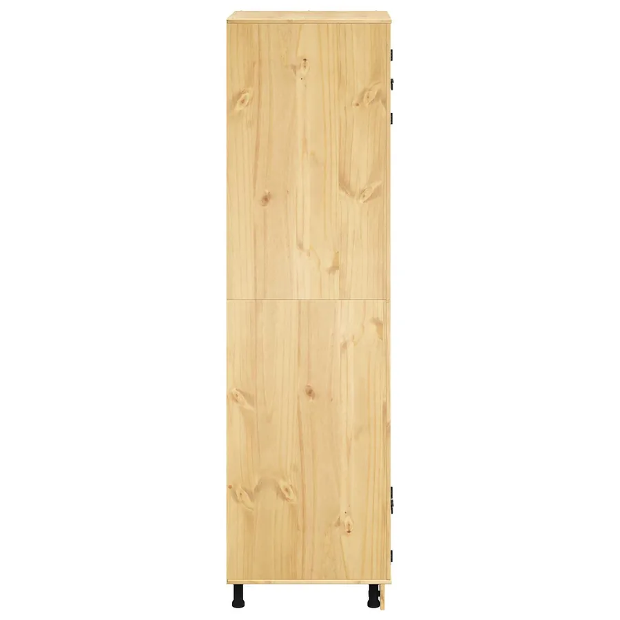 Armoire SKI Brun Miel 66 x 58 x 207 cm Pin massif - 7