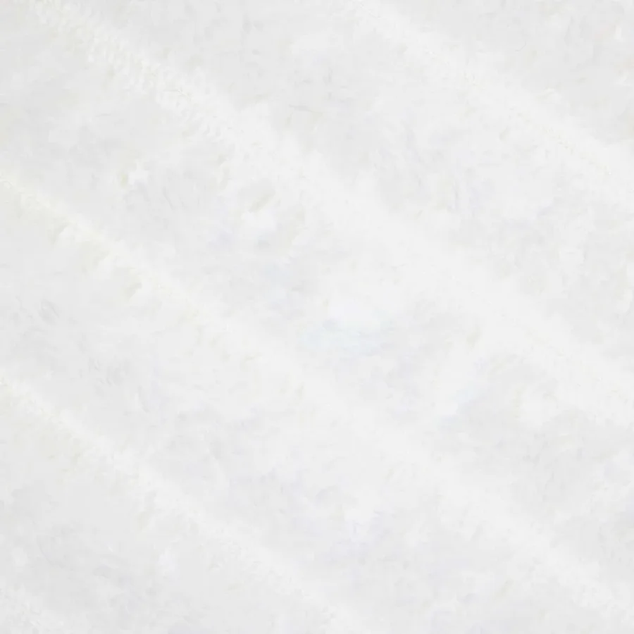 Jeté Blanc 240 x 220 cm Toison - 7