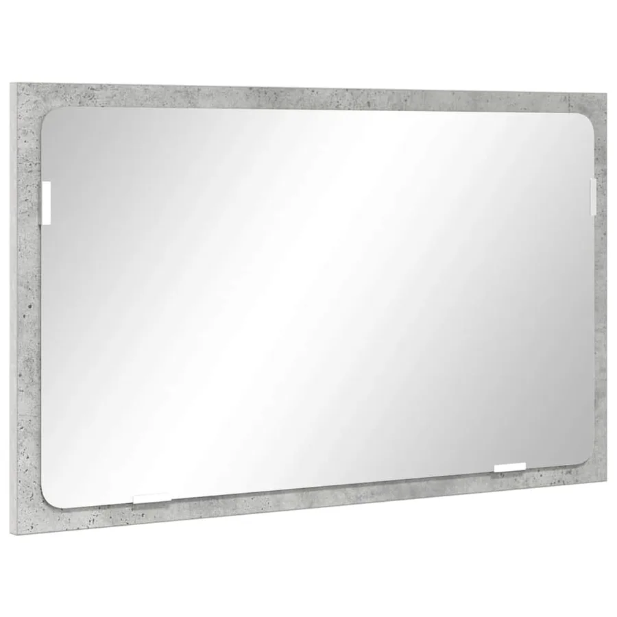 Ensemble de mobilier de salle de bain avec tiroir Gris béton - 6