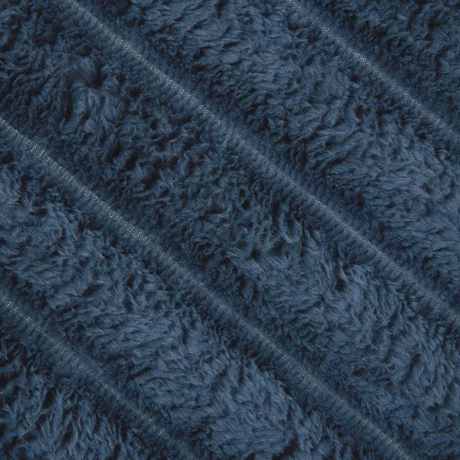 Jeté Bleu marine 240 x 220 cm Toison - 7