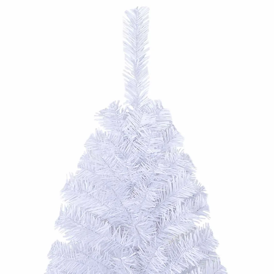 Sapin de Noël artificiel avec 300 LED Blanc 210 cm PVC et Acier - 10