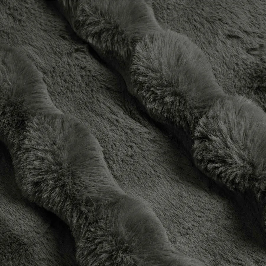 Couverture antidérapante en fausse de lapin Olite 4 pcs - 9