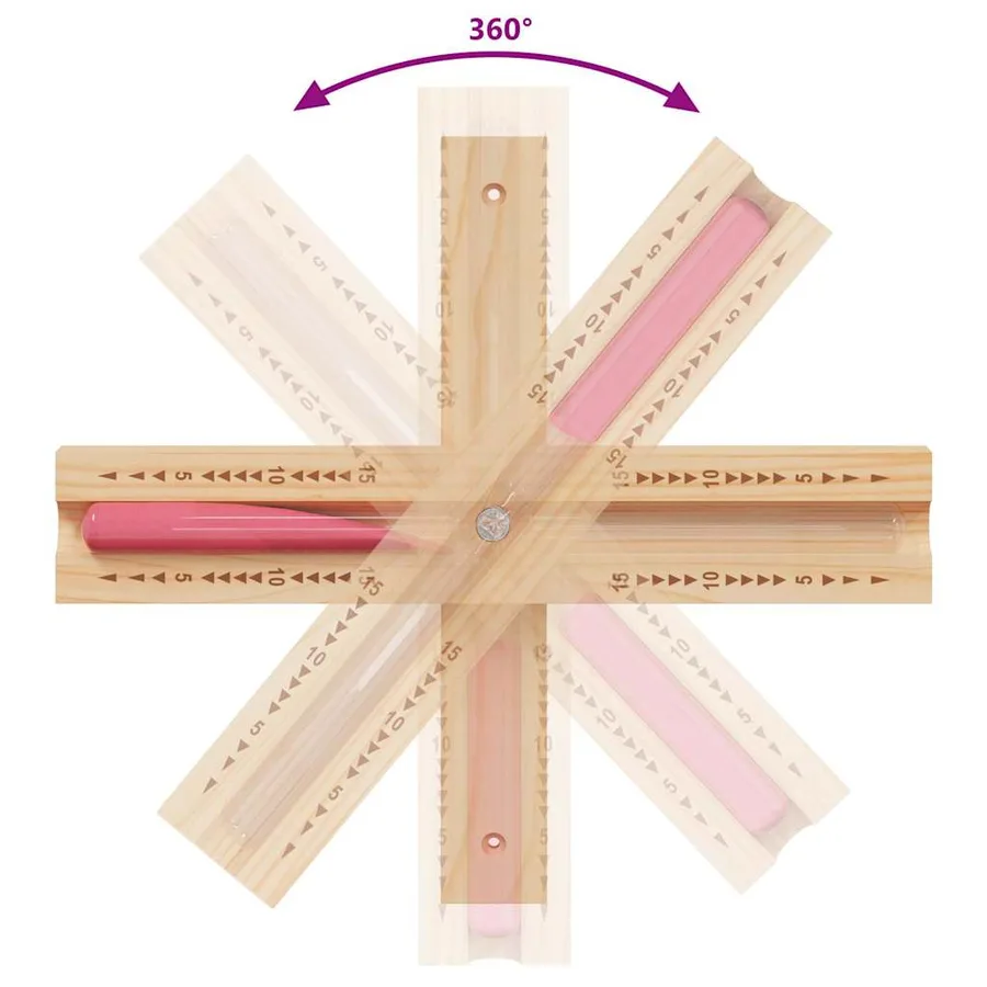 Ensemble d'accessoires de sauna 4 pcs Noir - 8