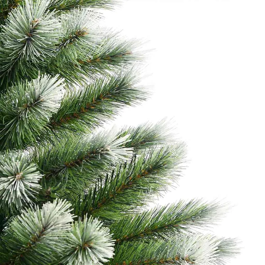 Sapin de Noël artificiel à charnière avec neige en flocons - 8
