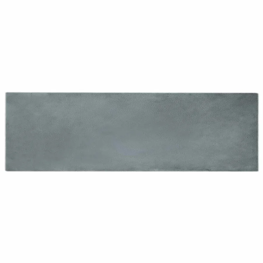 Tapis antidérapant en fausse de lapin OLITE Anthracite - 2