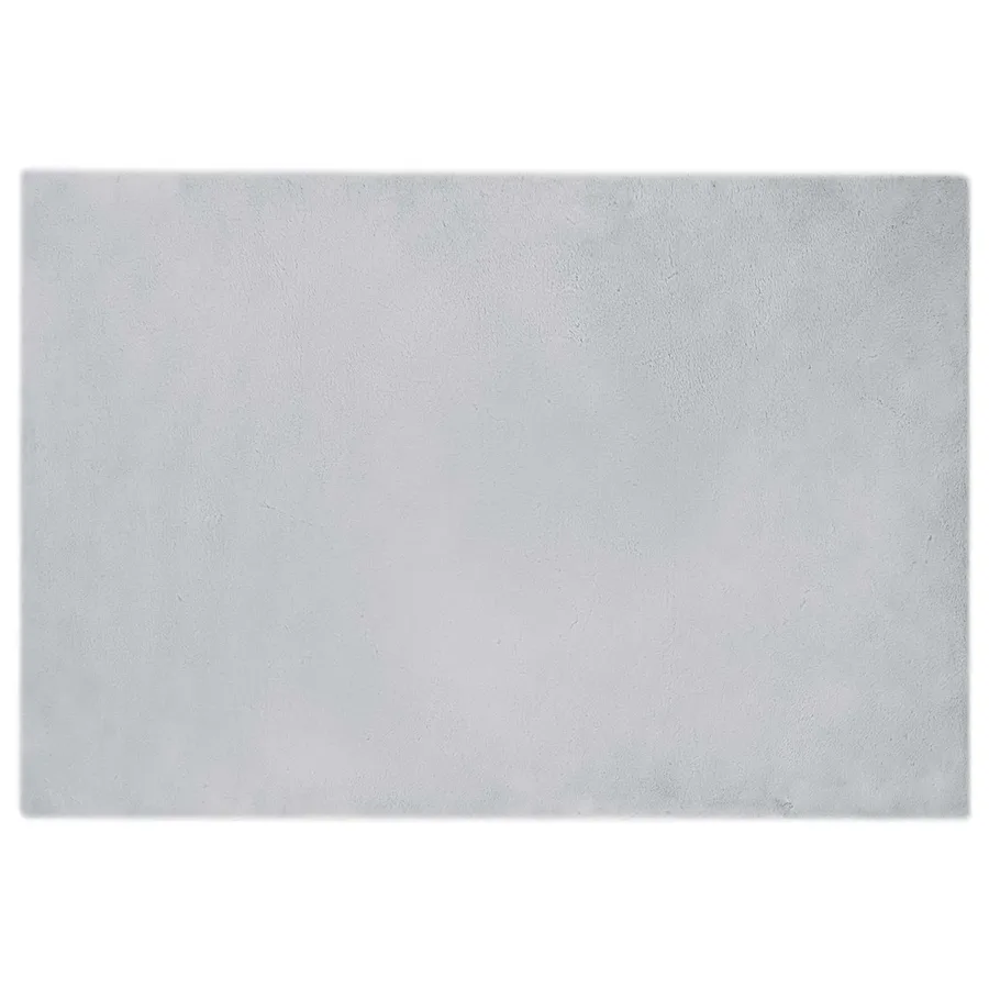 Tapis antidérapant en fausse de lapin OLITE Gris 120 x 170 cm - 2