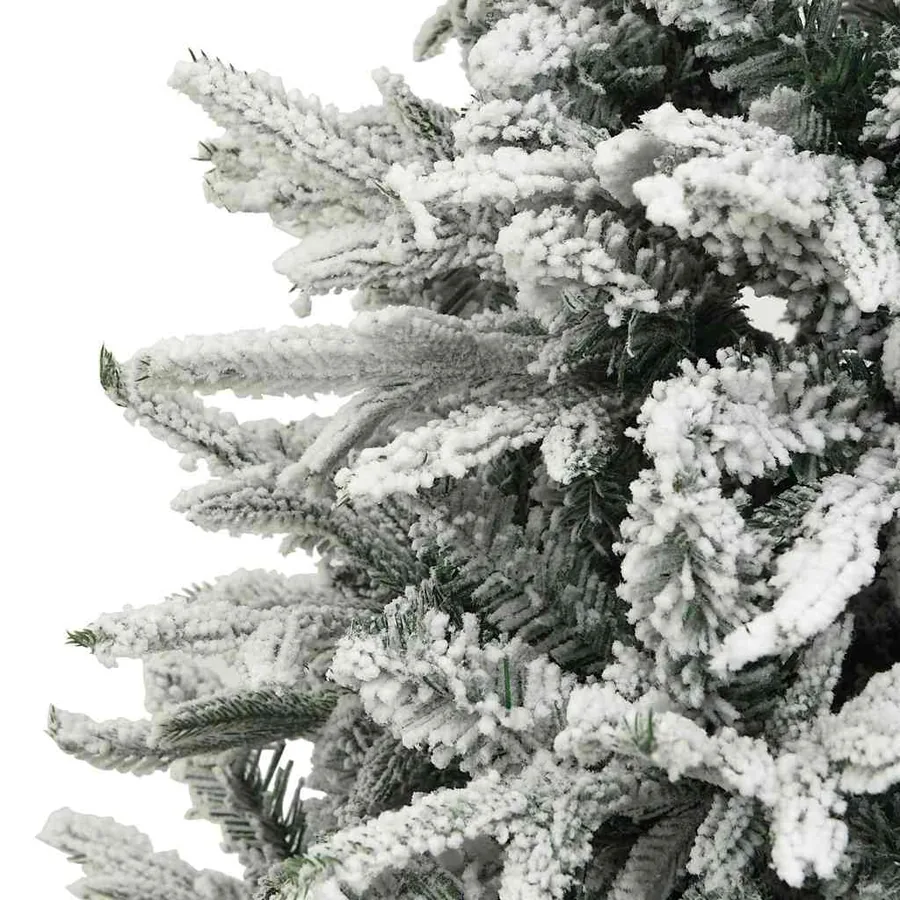 Arbre de Noël artificiel pré-éclairé avec ensemble de boules - 8