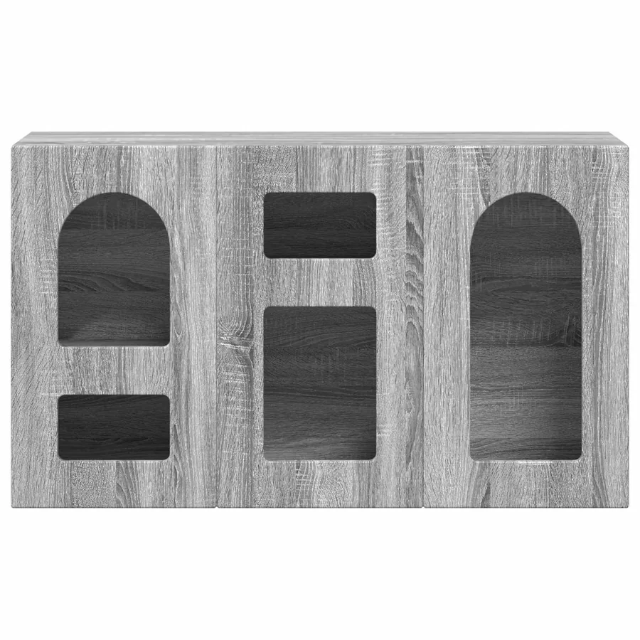 Buffet ELST Gris Sonoma 100 x 35 x 59 cm Bois d'ingénierie - 6