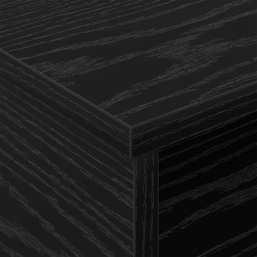 Table de chevet 2 pcs Chêne noir 40 x 31 x 15 cm - 9