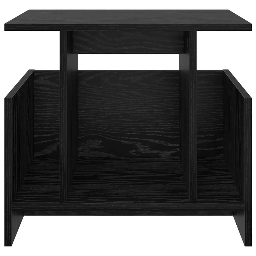 Meuble TV Chêne noir 50 x 35 x 45 cm Bois d'ingénierie - 5