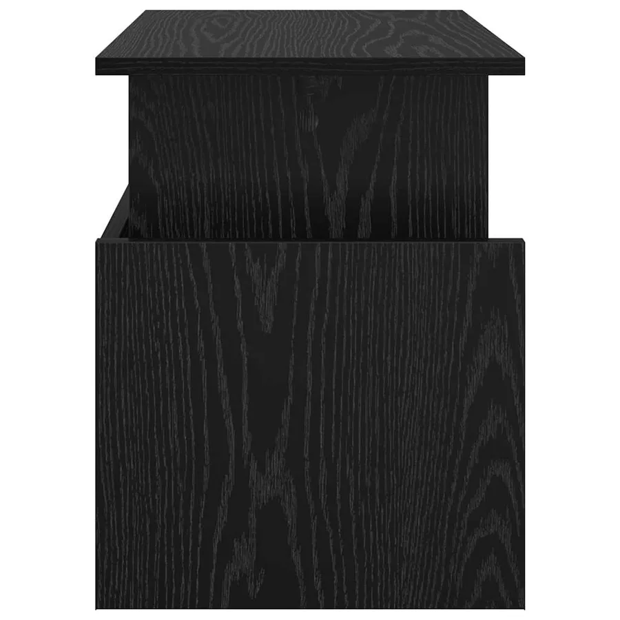 Meuble TV Chêne noir 50 x 35 x 45 cm Bois d'ingénierie - 6