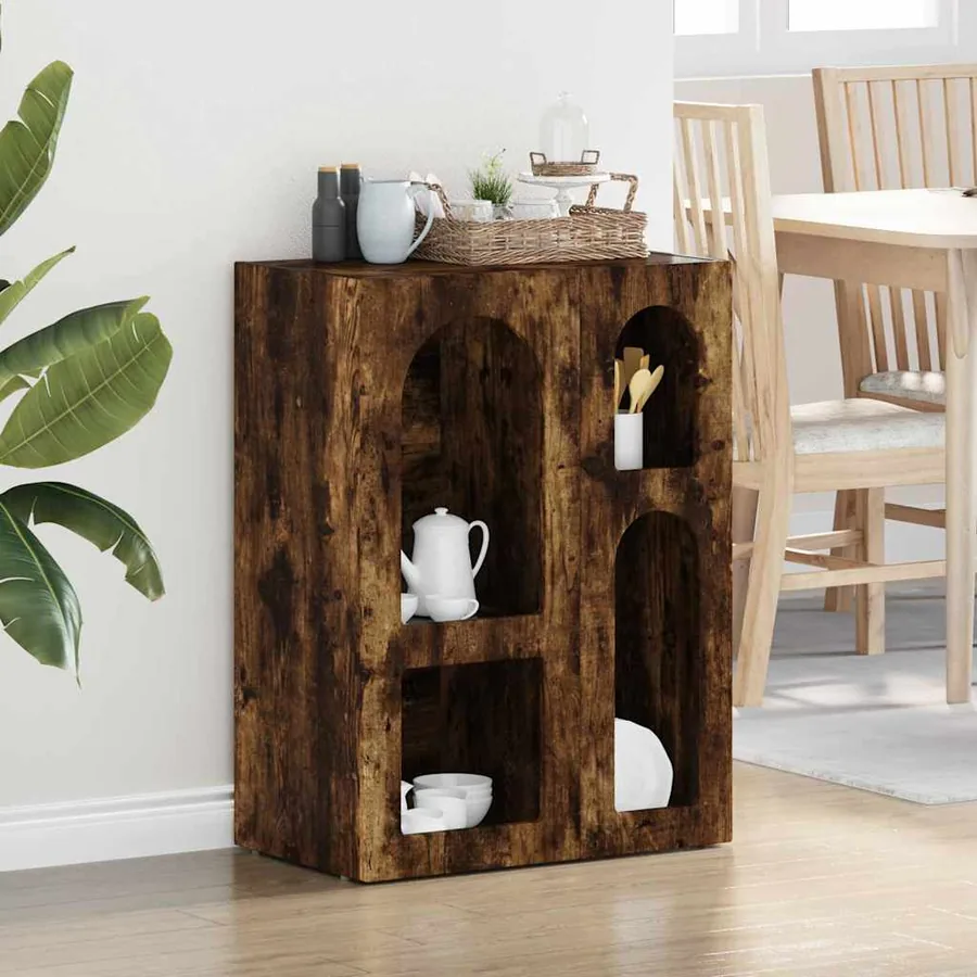 Buffet ELST Chêne fumé 59 x 35 x 80,5 cm Bois d'ingénierie