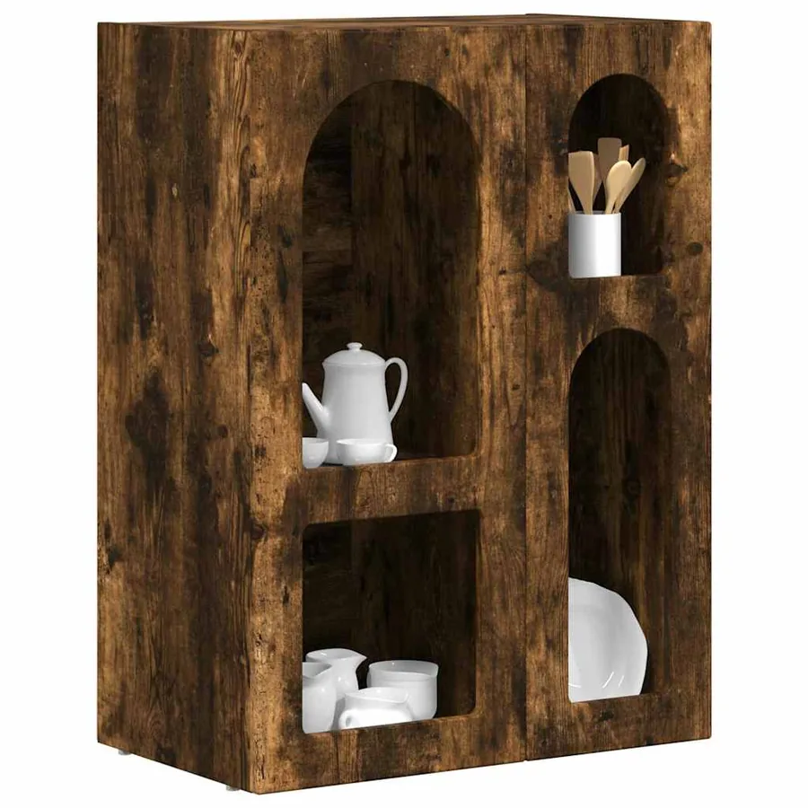 Buffet ELST Chêne fumé 59 x 35 x 80,5 cm Bois d'ingénierie - 3