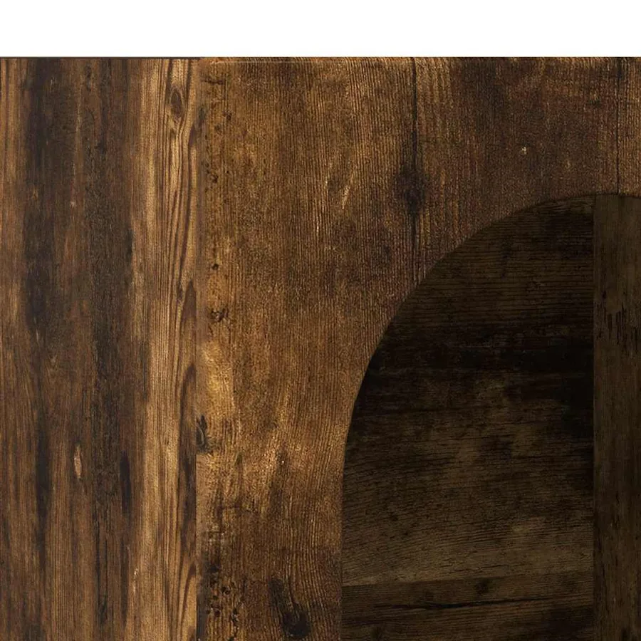 Buffet ELST Chêne fumé 59 x 35 x 80,5 cm Bois d'ingénierie - 9